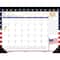 House of Doolittle 12-Month Seasonal Holiday Depictions Monthly Academic Deskpad Calendar